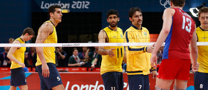 Vôlei é prata. Brasil vacila e perde de virada na final