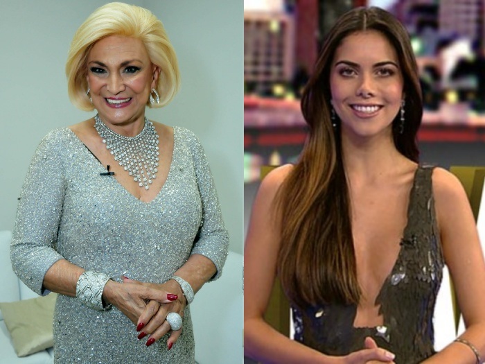 Dani Albuquerque teria pedido cenário falso em sua mansão para treinar (Eduardo Enomoto/R7 - Divulgação/RedeTV!) Hebe Camargo