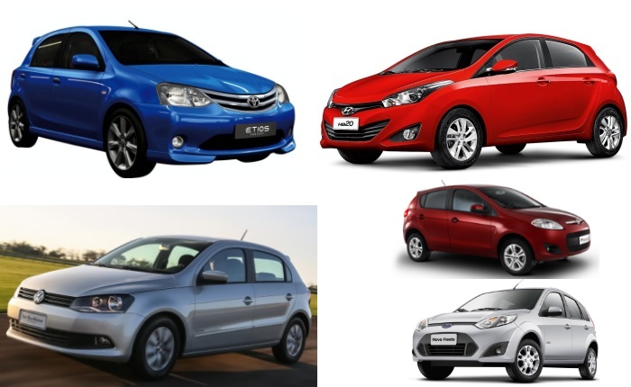 Divulgação Recém-lançados no mercado, Hyundai HB20 e Toyota Etios prometem abalar o mercado com design e conjunto mecânico mais modernos em relação à concorrência. Ma...