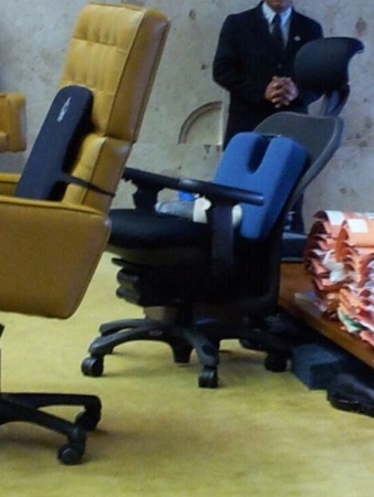 Antes de assumir a presid&ecirc;ncia do STF, ministro Joaquim Barbosa ...