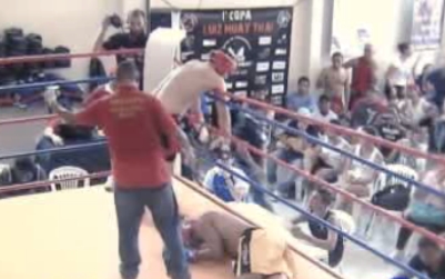 Imagens mostram luta de muay thai que matou atleta em BH - Minas ...
