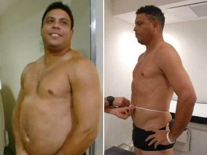 Ex- jogador Ronaldo perde 17 quilos em tr&ecirc;s meses e deixa a ...