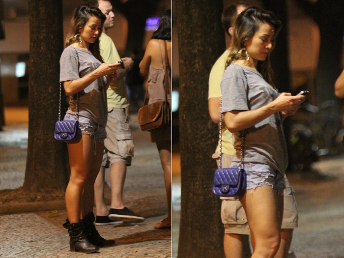 Sabrina Sato curte noitada com shortinho min&uacute;sculo. Veja famosas ...