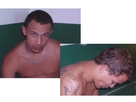 Elisson Lucas da Silva e Clayton dos Santos Aguiar têm uma longa ficha criminal