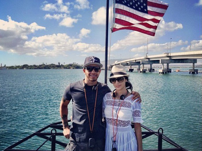 Lewis Hamilton curte f&eacute;rias com gata no Hava&iacute; - Foto -11 ...