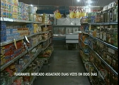 Mercado assaltado