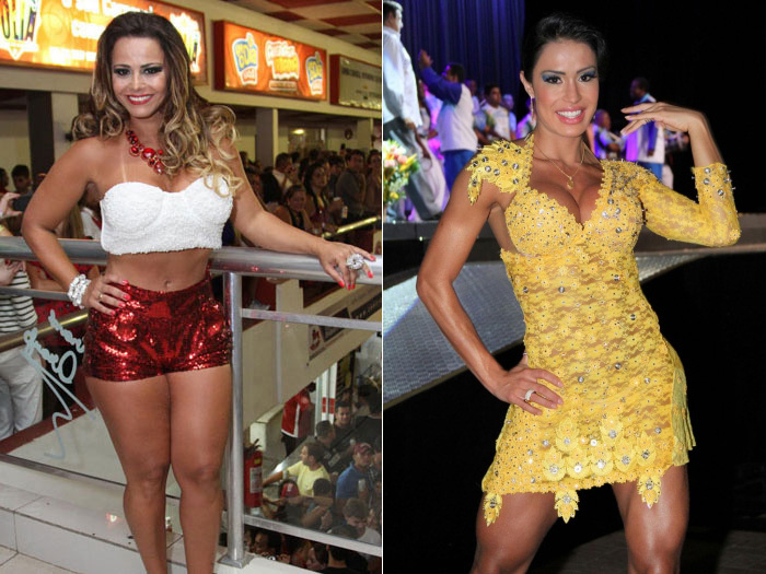 Escolha entre a dieta de Viviane Ara&uacute;jo e de Gracyanne Barbosa ...