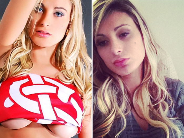 Andressa Urach tira as lentes de contato azuis: "Assumindo meus ...
