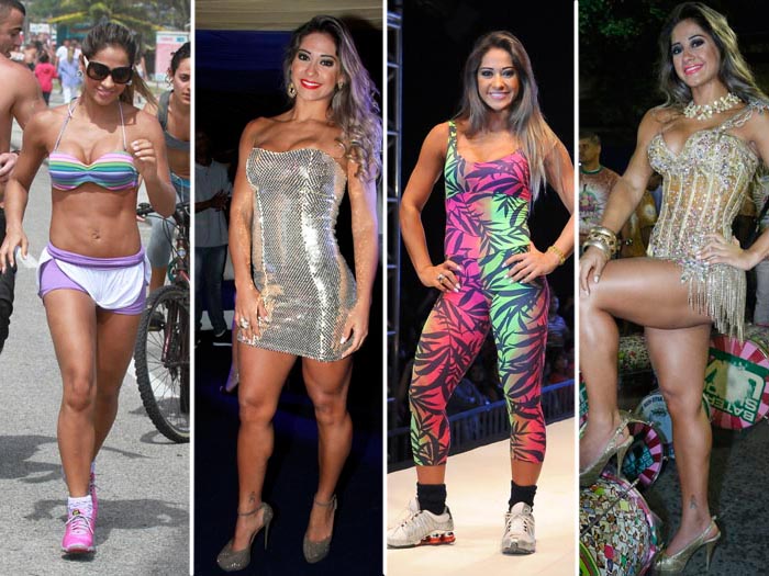Apesar do corp&atilde;o, Mayra Cardi garante que n&atilde;o malha. D&aacute; para ...