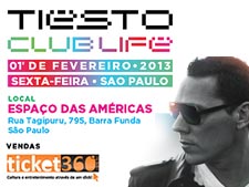 Curta o mega show do <i>DJ Tiesto</i> em São Paulo