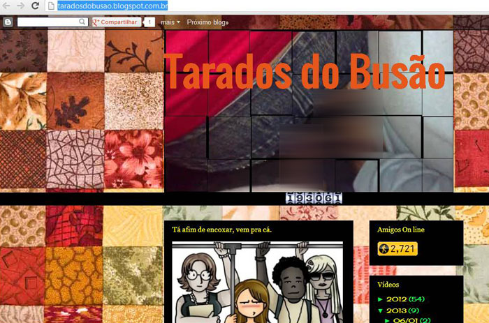Reprodução/taradosdobusao.blogspot.com.br