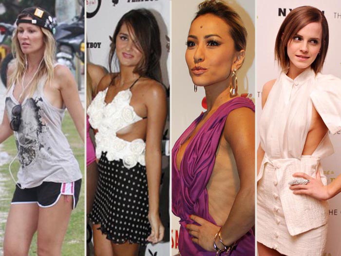 Decote lateral vira moda entre as celebridades ousadas - Foto 1 ...
