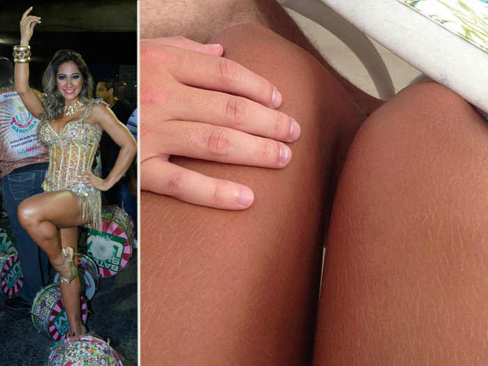 Ex- BBB Mayra Cardi mostra pernas peludas em rede social - Moda ...