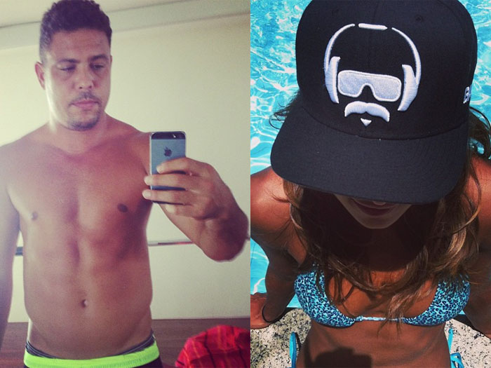 Ronaldo e Paula Morais