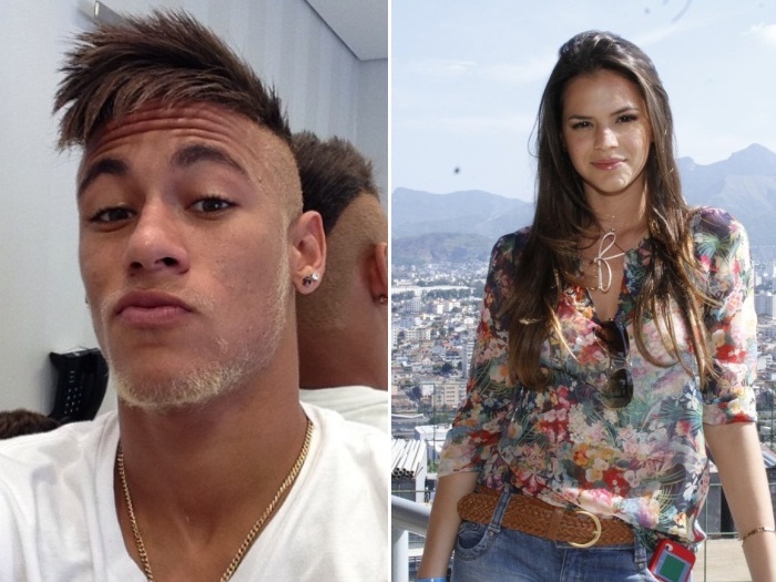 Bruna Marquezine e Neymar trocam beijos apaixonados no Rio ...