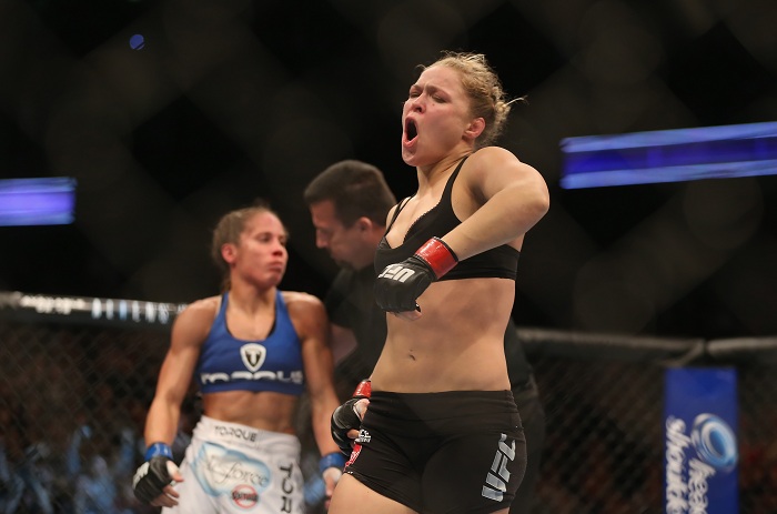 Musa finaliza na primeira luta feminina da hist&oacute;ria do UFC; Lyoto ...