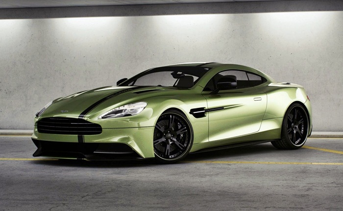 2) Wheelsandmore Aston Martin Vanquish — Difícil imaginar que alguém queria mexer na versão "normal" do belíssimo Aston Martin Vanquish. Mesmo assim, a ale...