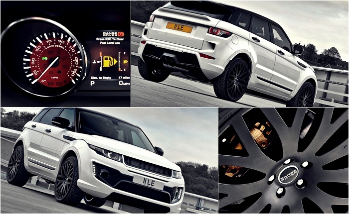 9) Kahn Land Rover Range Rover Evoque — O Evoque das fotos foi modificado especialmente para atrair olhares na ala de tuning do Salão de Genebra, em março....