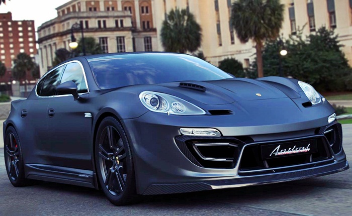 13) Anibal Automotive Design Porsche Panamera — A desconhecida preparadora canadense Anibal mexeu bastante na carroceria do Porsche Panamera e incluiu o so...