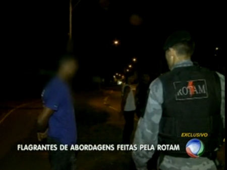 Assista a imagens exclusivas de abordagens da Rotam no DF