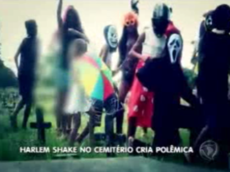 Grava&ccedil;&atilde;o de Harlem Shake em cemit&eacute;rio do DF irrita parente dos ...