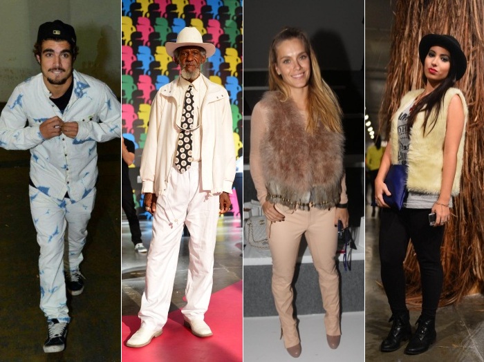 Famosos X An&ocirc;nimos: Quem mandou melhor nos looks da SPFW ...