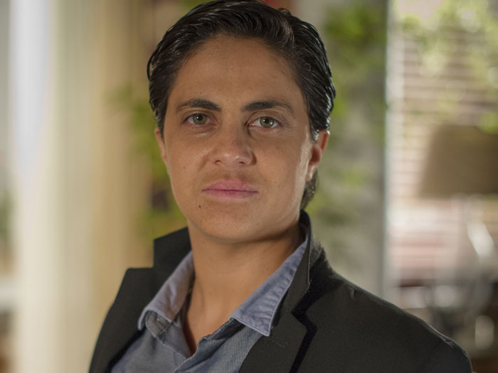 Thammy antes da transformação de Jô em Salve Jorge (TV Globo/Alex Carvalho) Thammy