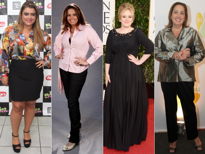 Engordou? Inspire-se nos looks das famosas que est&atilde;o acima do ...
