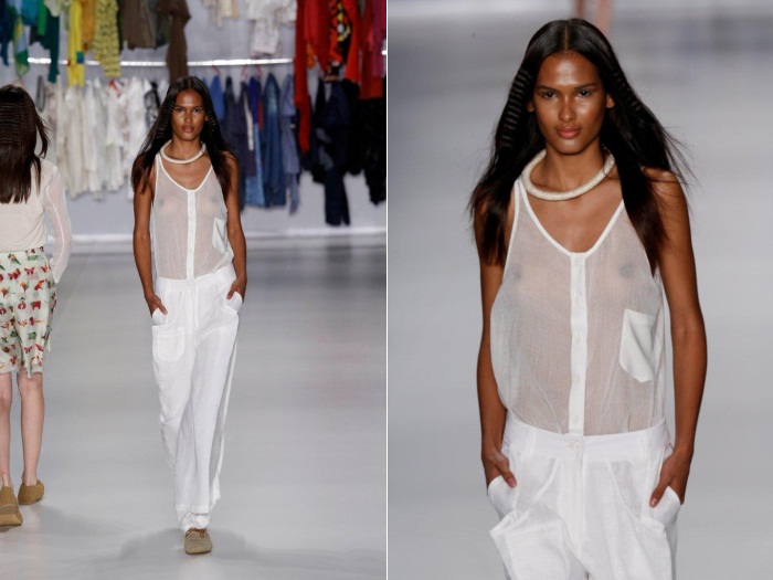 Com muito branco na passarela, Oest&uacute;dio faz desfile repleto de ...