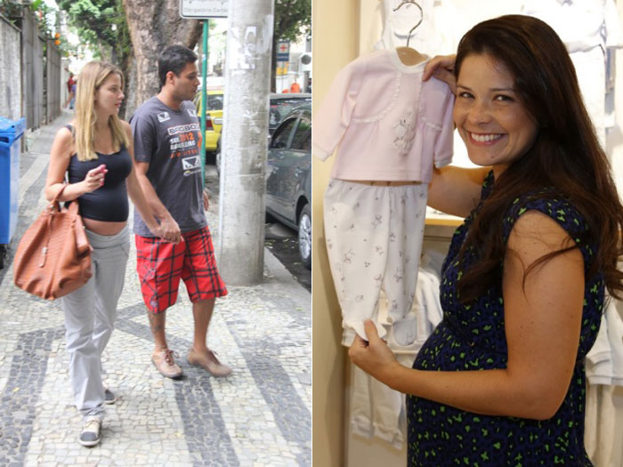 D&aacute; para acreditar? Elas est&atilde;o no mesmo m&ecirc;s de gravidez - Foto 9 ...