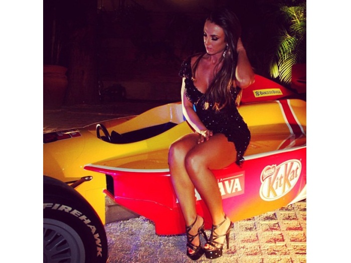 Nicole Bahls curte sozinha jantar da F&oacute;rmula Indy - Famosos e TV ...