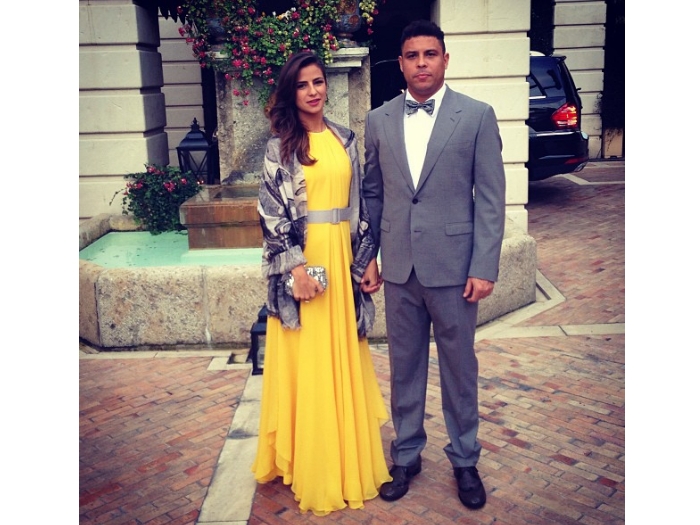 Ronaldo e Paula Morais posam cheios de estilo em M&ocirc;naco ...