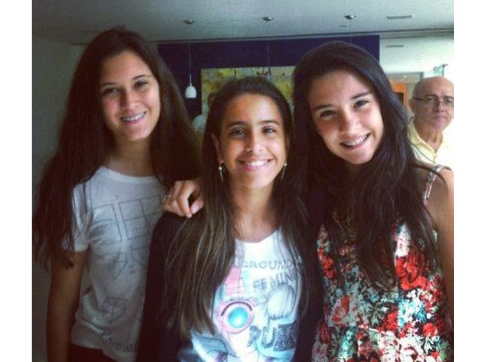 Filha de Gl&oacute;ria Pires n&atilde;o desgruda das g&ecirc;meas de Bonner e F&aacute;tima ...