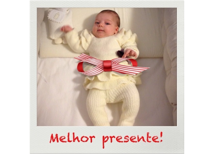 Mam&atilde;e coruja, Sheila Mello &ldquo;embrulha&rdquo; Brenda para presente ...