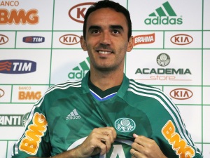 LUIS MOURA/Gazeta Pres Tiago Alves chegou mostrando bom relacionamento com Kleina