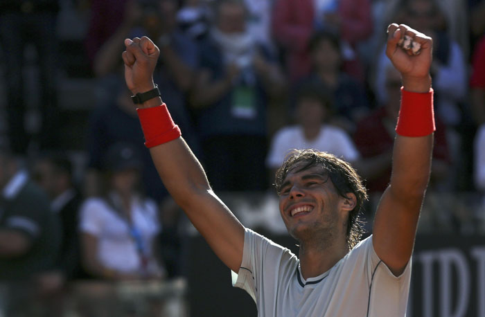 Nadal arrasa Federer e conquista 7&ordm; t&iacute;tulo em Roma - Esportes - R7 ...