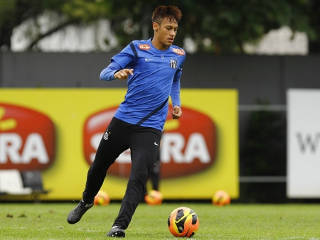 Neymar treino santos GP _ c