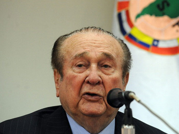 Presidente da Conmebol, Nicol&aacute;s Leoz renuncia a cargo na Fifa ...