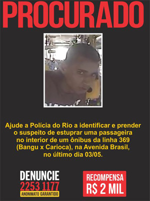 Suspeito de estuprar mulher em &ocirc;nibus na avenida Brasil se ...