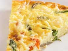 Aprenda fazer uma receita de torta leve com legumes