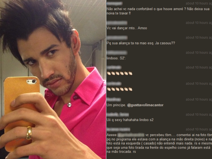 Casou? Alian&ccedil;a de Gusttavo Lima causa pol&ecirc;mica entre f&atilde;s - Jovem ...