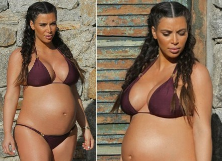 Milagre Fashion? Kim Kardashian acerta nos biquínis; veja fotos