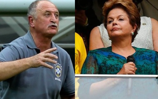 Em 15 dias, virada nas vidas de <br>Dilma e Felipão
