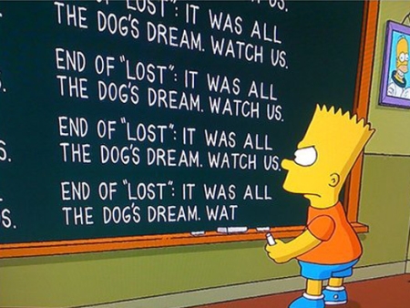 Os Simpsons faz piada sobre o final de Lost - Jovem - R7