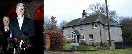 Dono do WikiLeaks sai da prisão para mansão