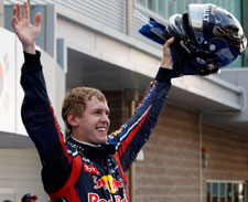 Vettel vence na Coreia, e Red Bull leva o mundial de construtores