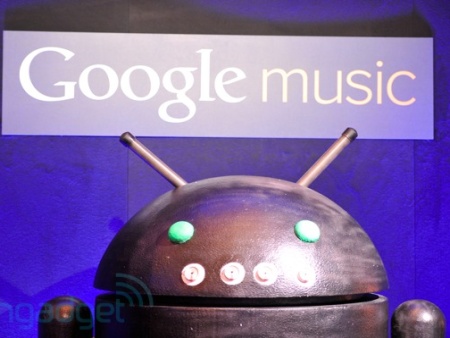 Google Music também permite compartilhar músicas com amigos na web (Reprodução/Google) Google Music