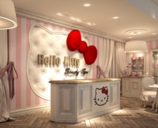 Meninas ganham spa luxuoso da Hello Kitty e viram princesas por um dia