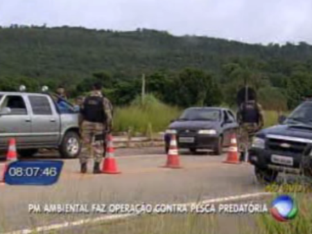 Operação pescado Polícia Militar Ambiental