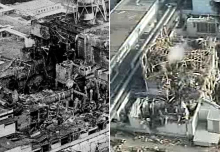 Chernobyl E Fukushima São Exemplos De Acidentes Envolvendo Material Radioativo